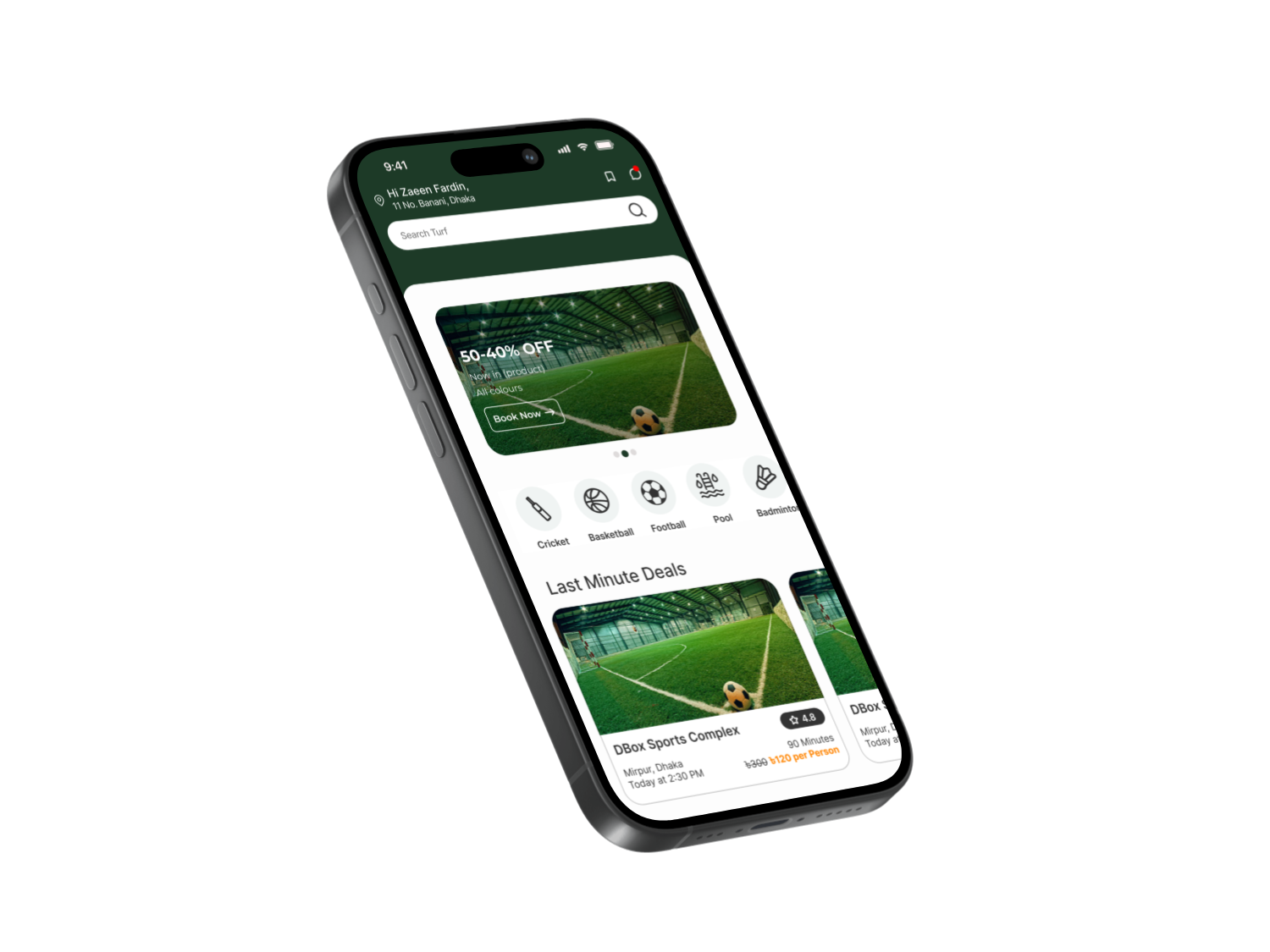 Turfly App Preview